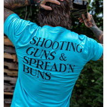 Load image into Gallery viewer, Shooting Guns &amp; Spread'n Buns Men's T-Shirt