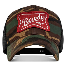 Load image into Gallery viewer, Rowdy Beer Logo Patch Snapback Hat