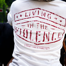 Load image into Gallery viewer, LIVING IN THE VIOLENCE MEN’S T-SHIRT