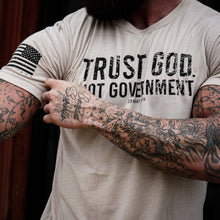 Load image into Gallery viewer, Trust God. Not Government. Men's T-Shirt