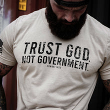 Load image into Gallery viewer, Trust God. Not Government. Men's T-Shirt