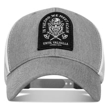 Load image into Gallery viewer, In The End, We Meet Again - Until Valhalla Patch Snapback Hat