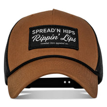 Load image into Gallery viewer, Spreadin' Hips Rippin' Lips Patch Rope Snapback