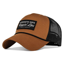 Load image into Gallery viewer, Spreadin' Hips Rippin' Lips Patch Rope Snapback