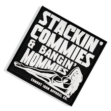 Load image into Gallery viewer, Stackin' Commies &amp; Bangin' Mommies PVC Patch