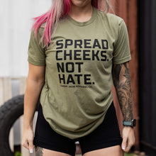 Load image into Gallery viewer, Spread Cheeks. Not Hate. Men's T-Shirt