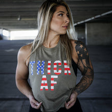 Load image into Gallery viewer, Thick AF USA Edition Crop Top
