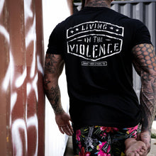 Load image into Gallery viewer, LIVING IN THE VIOLENCE MEN’S T-SHIRT