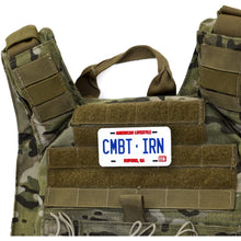 Load image into Gallery viewer, CMBTIRN AMERICAN LIFESTYLE LICENSE PLATE 3D PVC PATCH