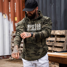 Load image into Gallery viewer, Trust God. Not Government. Men's Hoodie