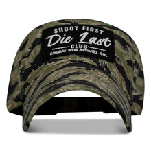 Load image into Gallery viewer, Shoot First. Die Last. Club Patch Low Profile Ripstop Flex Hat