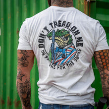 Load image into Gallery viewer, Don't Tread On Me Or Prepare For The Smoke Men's T-Shirt