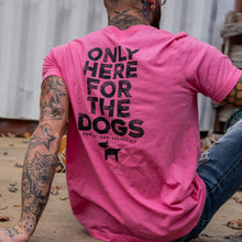 Load image into Gallery viewer, Only Here For The Dogs Men's T-Shirt