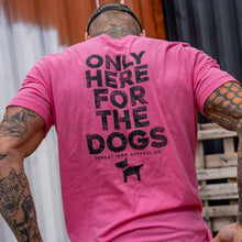 Load image into Gallery viewer, Only Here For The Dogs Men's T-Shirt