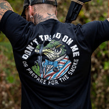 Load image into Gallery viewer, Don't Tread On Me Or Prepare For The Smoke Men's T-Shirt