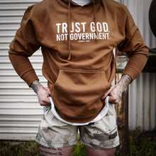 Load image into Gallery viewer, Trust God. Not Government. Men's Hoodie