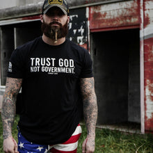 Load image into Gallery viewer, Trust God. Not Government. Men's T-Shirt