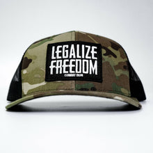 Load image into Gallery viewer, Legalize Freedom Patch Mid-Profile Mesh Snapback