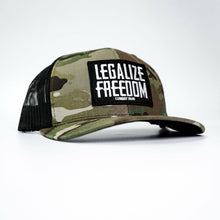 Load image into Gallery viewer, Legalize Freedom Patch Mid-Profile Mesh Snapback