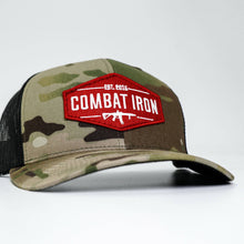 Load image into Gallery viewer, Original AR Red Patch Mid-Profile Mesh Snapback Hat