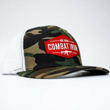 Load image into Gallery viewer, Original AR Red Patch Mid-Profile Mesh Snapback Hat