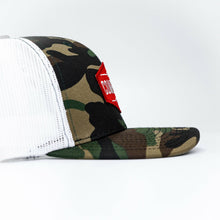 Load image into Gallery viewer, Original AR Red Patch Mid-Profile Mesh Snapback Hat
