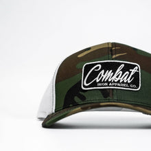 Load image into Gallery viewer, Combat Script Patch Mid-Profile Mesh Snapback Hat