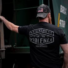Load image into Gallery viewer, LIVING IN THE VIOLENCE MEN’S T-SHIRT