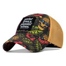 Load image into Gallery viewer, Ripstop Savin' Lives &amp; Pleasin' Wives Low Pro Snapback