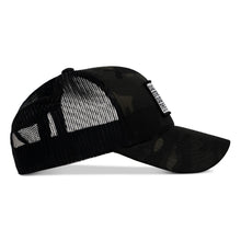 Load image into Gallery viewer, Dad In The Streets. Daddy In The Sheets. White Patch Snapback Hat