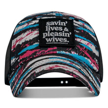 Load image into Gallery viewer, Ripstop Savin' Lives &amp; Pleasin' Wives Low Pro Snapback