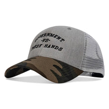 Load image into Gallery viewer, Government -vs- These Hands SnapBack Hat