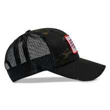 Load image into Gallery viewer, Ropin' and Pokin' Dirty Cowboys Patch SnapBack Hat