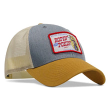 Load image into Gallery viewer, Ropin' and Pokin' Dirty Cowboys Patch SnapBack Hat