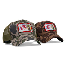 Load image into Gallery viewer, Ropin' and Pokin' Dirty Cowboys Patch SnapBack Hat