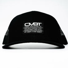 Load image into Gallery viewer, Branded CMBT Labeled Mid-Profile Snapback Hat