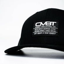 Load image into Gallery viewer, Branded CMBT Labeled Mid-Profile Snapback Hat