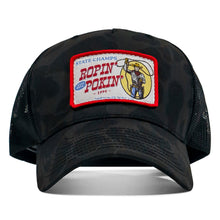 Load image into Gallery viewer, Ropin' and Pokin' Dirty Cowboys Patch SnapBack Hat