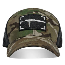 Load image into Gallery viewer, UZI PATCH MESH SNAPBACK HAT