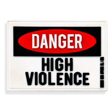 Load image into Gallery viewer, Danger High Violence Pvc Patch