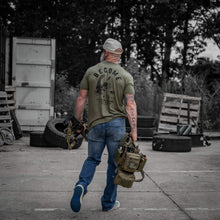 Load image into Gallery viewer, Become A Threat To The Darkness Men's T-Shirt