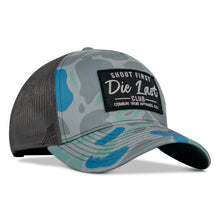 Load image into Gallery viewer, Shoot First. Die Last. Club Patch Snapback