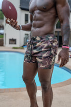 Load image into Gallery viewer, Swim Trunks - God's Plaid