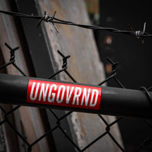 Load image into Gallery viewer, Ungovrnd Distressed Red Decal