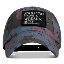 Load image into Gallery viewer, Shooting Guns &amp; Spread'n Buns Patch RipStop Low Pro Hat
