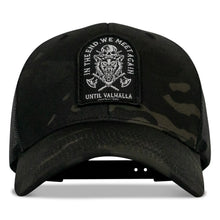 Load image into Gallery viewer, In The End, We Meet Again - Until Valhalla Patch Snapback Hat