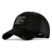 Load image into Gallery viewer, Shooting Guns &amp; Spread'n Buns Patch Snapback Hat