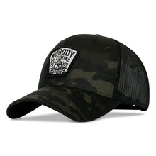 Load image into Gallery viewer, Nobody Is Coming To Save You Skull Patch Snapback Hat