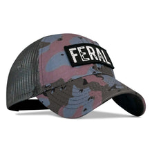 Load image into Gallery viewer, Feral Patch RipStop Mesh Snapback Hat