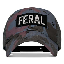 Load image into Gallery viewer, Feral Patch RipStop Mesh Snapback Hat
